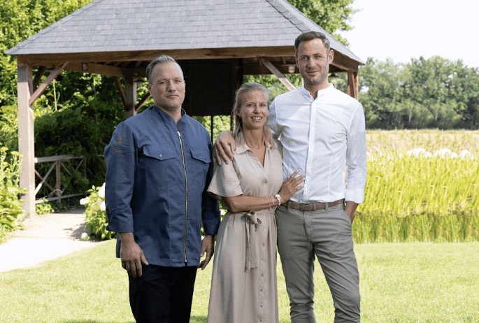 Levi, Marieke en Koen van Hof te Rhode